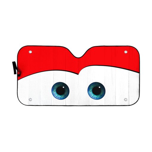 Gearhumans 3D Lightning McQueen Auto Sun Shade