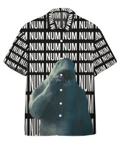 Gearhumans 3D Num Num King Shark Custom Hawaii Shirt