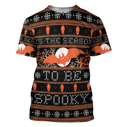 Gearhumans 3D Ugly Halloween Spooky Season Custom Hoodie Tshirt Apparel