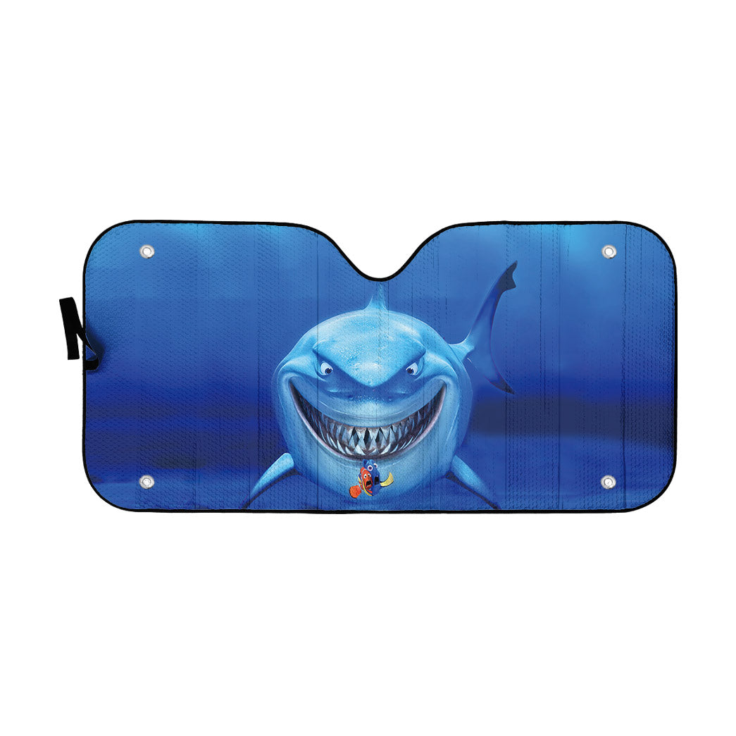 Gearrhumans 3D Bruce Shark Mouth Custom Sunshade 1 Gearrhumans 3D Bruce Shark Mouth Custom Sunshade