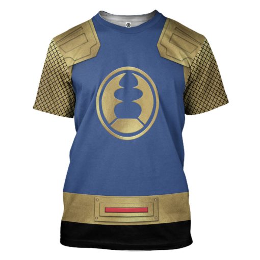 Gearhumans 3D The Navy Thunder Rangers Ninja Storm Custom Tshirt Hoodie Apparel - Image 3