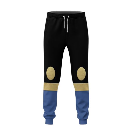 Gearhumans 3D The Navy Thunder Rangers Ninja Storm Custom Sweatpants