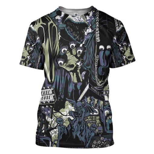Gearhumans 3D Beetlejuice Adam And Barbara Custom Tshirt Hoodie Apparel - Image 4