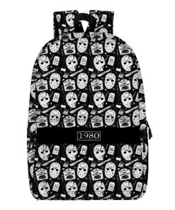 Gearhumans 3D Friday The 13th Jason Voorhees Custom Backpack