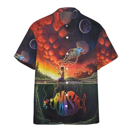 Gearhumans 3D Phish Fishing Custom Hawaii Shirt