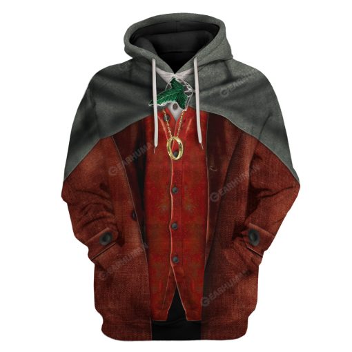Gearhumans Cosplay Frodo Baggins Lord Of The Rings Kid Hoodie TShirt Apparel - Image 7