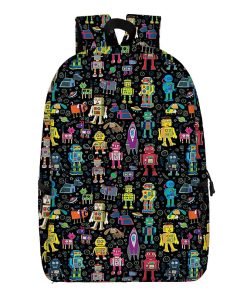 Gearhumans 3D Robots In Space Custom Backpack