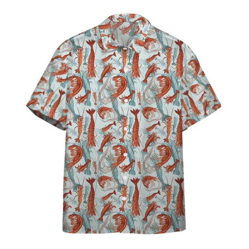 Gearhumans 3D Shrimps Fan Custom Hawaii Shirt