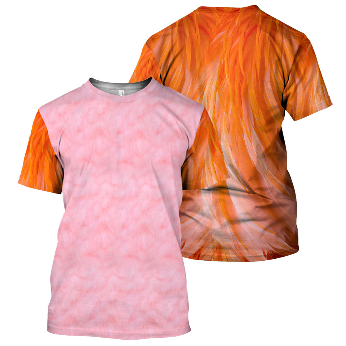 Gearhumans Flamingo - 3D All Over Printed Shirt 3 Gearhumans Flamingo - 3D All Over Printed Shirt - Image 3