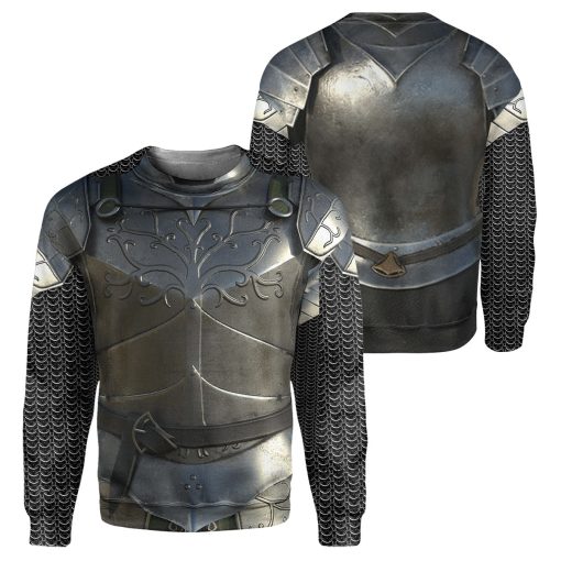 Gearhumans Medieval Knight - 3D All Over Printed Shirt - Image 2