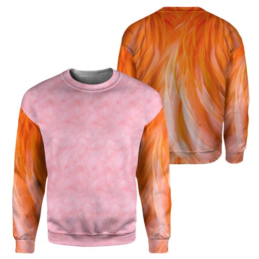 Gearhumans Flamingo - 3D All Over Printed Shirt 6 Gearhumans Flamingo - 3D All Over Printed Shirt