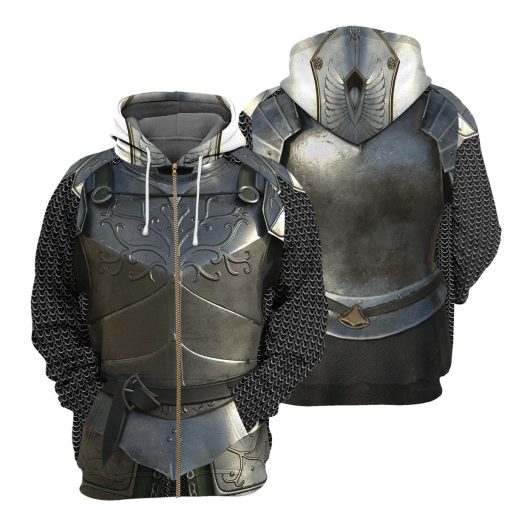 Gearhumans Medieval Knight - 3D All Over Printed Shirt - Image 4