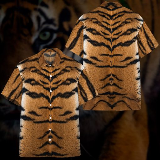 Gearhumans 3D Tiger Custom Hawaiian Shirt - Image 5