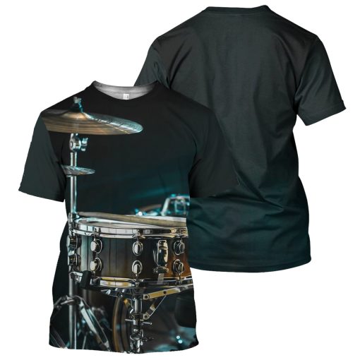 Gearhumans Drum - 3D All Over Printed Shirt