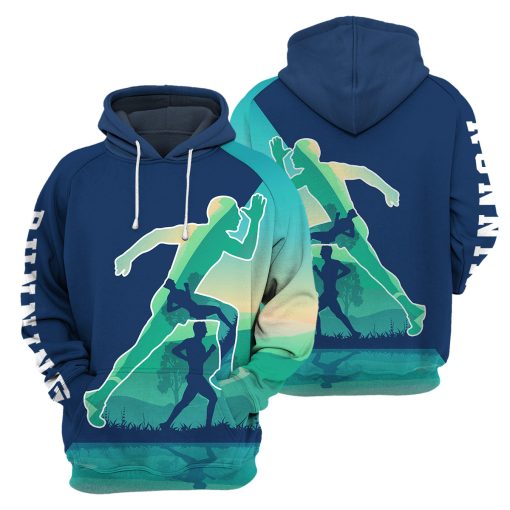 Gearhumans Man Running - 3D All Over Printed Shirt