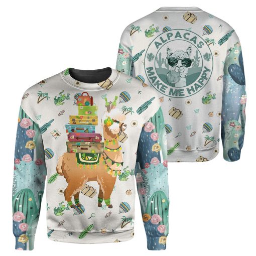 Gearhumans Alpaca - 3D All Over Printed Shirt - Image 2