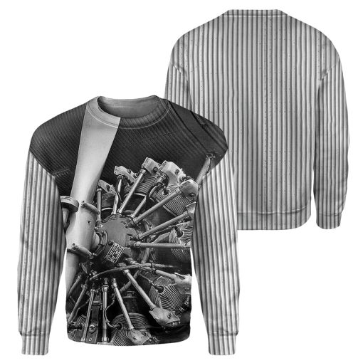 Gearhumans Aircraft Mechanic - 3D All Over Printed Shirt - Image 2