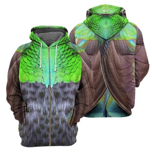 Gearhumans Hummingbird - 3D All Over Printed Shirt