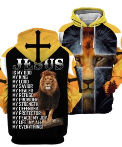 Gearhumans Jesus Is My Everything- 3D All Over Printed Shirt