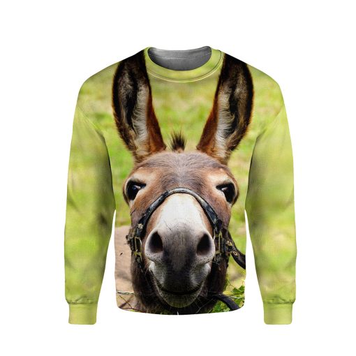Gearhumans Donkey- 3D All Over Printed Shirt - Image 2