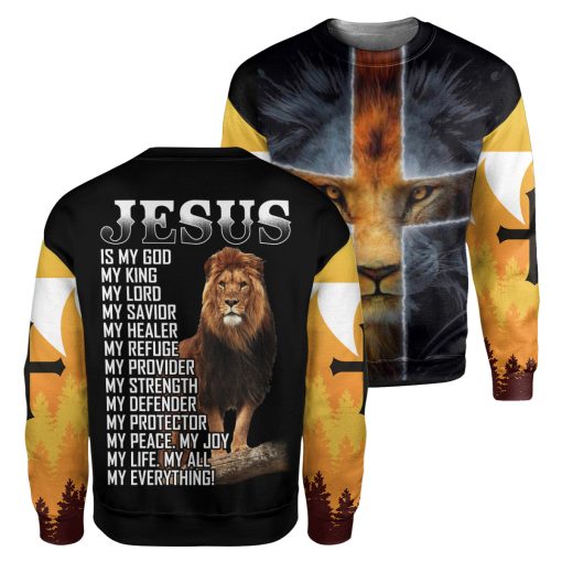 Gearhumans Jesus Is My Everything- 3D All Over Printed Shirt - Image 2