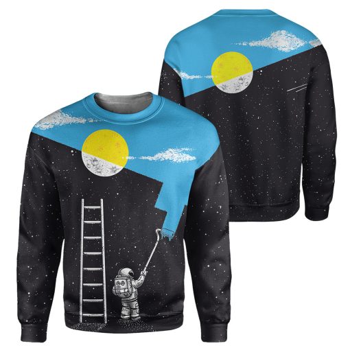 Gearhumans Astronaut - 3D All Over Printed Shirt - Image 2