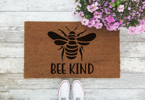 Gearhumans Bee Kind - Doormat - Image 2
