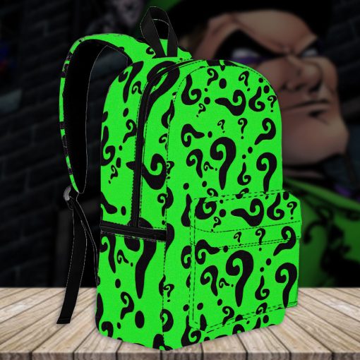 Gearhumans 3D DC The Riddler Custom Backpack - Image 5
