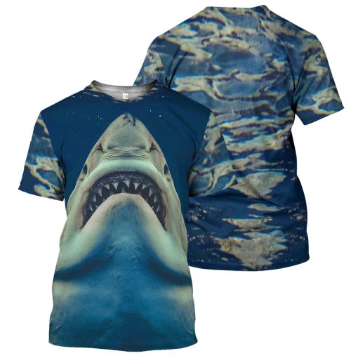 Gearhumans Shark - 3D All Over Printed Shirt - Image 3