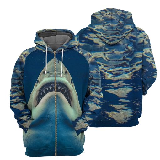 Gearhumans Shark - 3D All Over Printed Shirt - Image 4