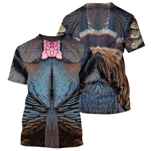 Gearhumans Hunting Turkey - 3D All Over Printed Shirt