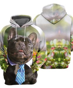 Gearhumans French Bulldog - 3D All Over Printed Shirt
