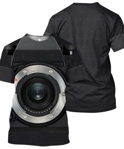 Gearhumans Photography Camera- 3D All Over Printed Shirt
