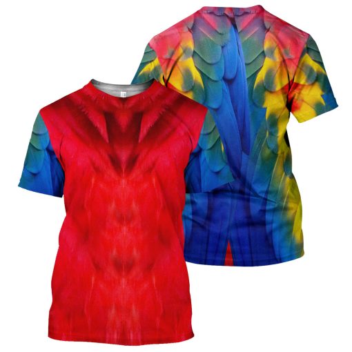 Gearhumans Parrot - 3D All Over Printed Shirt