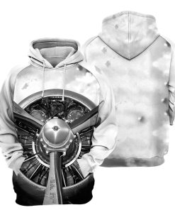 Gearhumans Aircraft Mechanic - 3D All Over Printed Shirt