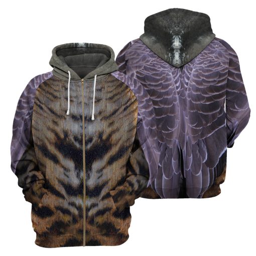 Gearhumans Greater White-Fronted Goose - 3D All Over Printed Shirt - Image 4