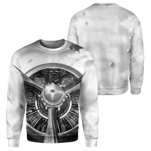 Gearhumans Aircraft Mechanic - 3D All Over Printed Shirt - Image 2