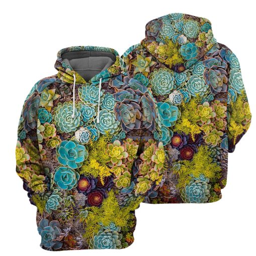 Gearhumans Succulent - 3D All Over Printed Shirt