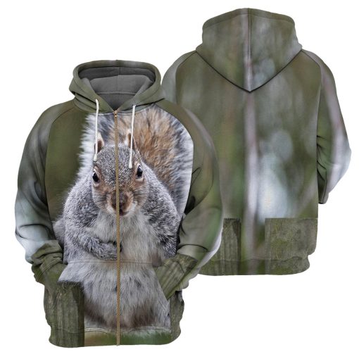 Gearhumans Squirel- 3D All Over Printed Shirt