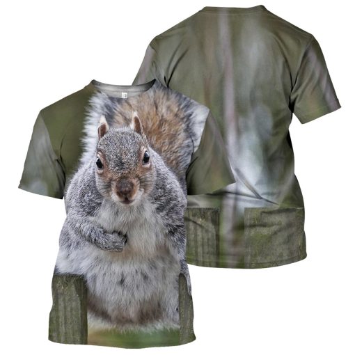 Gearhumans Squirel- 3D All Over Printed Shirt