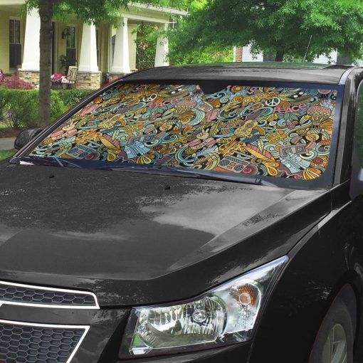 Gearhumans 3D Hippie Sunshade - Image 8