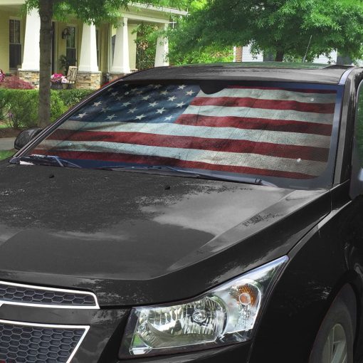 Gearhumans 3D American Flag Auto Sunshade - Image 8
