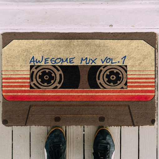 Gearhumans 3D GOTG Awesome Mix Vol.1 Doormat - Image 3