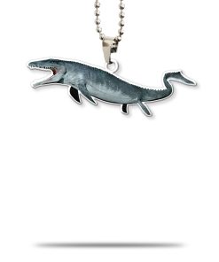 Gearhumans 3D Mosasaurus Dinosaur Custom Car Hanging