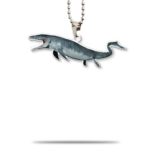 Gearhumans 3D Mosasaurus Dinosaur Custom Car Hanging