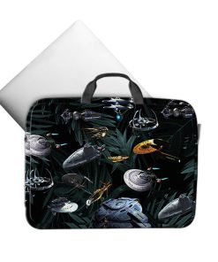 Gearhumans 3D S.T Space Ships Custom Laptop Bag