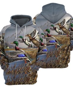Gearhumans Duck Hunting - 3D All Over Printed Shirt