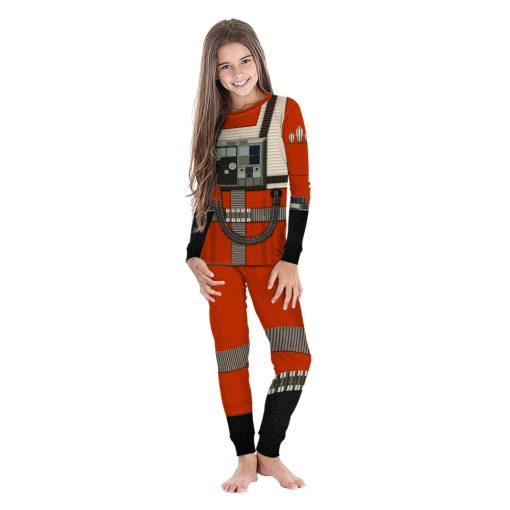 Gearhumans 3D S.W Rebel Pilot Custom Family Pajamas - Image 5