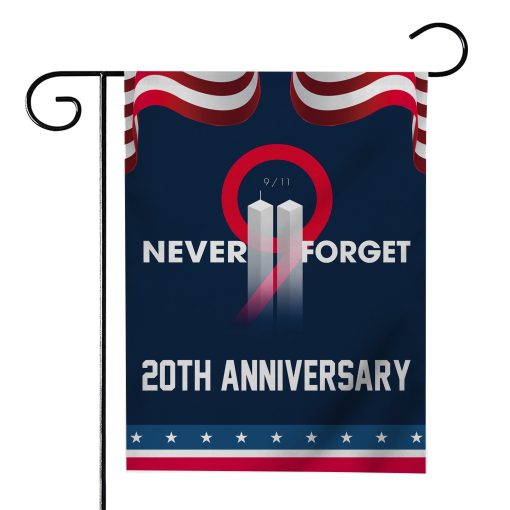 Gearhumans 3D Patriot Day Never Forget Custom Flag
