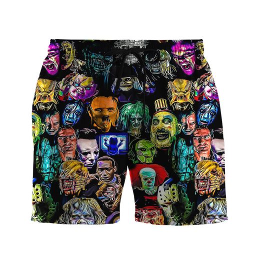 Gearhumans 3D Horror Collection Characters Custom Men Shorts